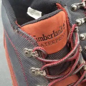 Timberland 12026 Men Red/Black Leather Waterproof Ankle Chukka Boots US Size 13M Timberland | Shoes | Timberland 226 Men Redblack Leather  main image 2